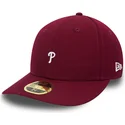 kasketter-buet-violet-tilpasset-59fifty-low-profile-mini-fra-philadelphia-phillies-mlb-af-new-era