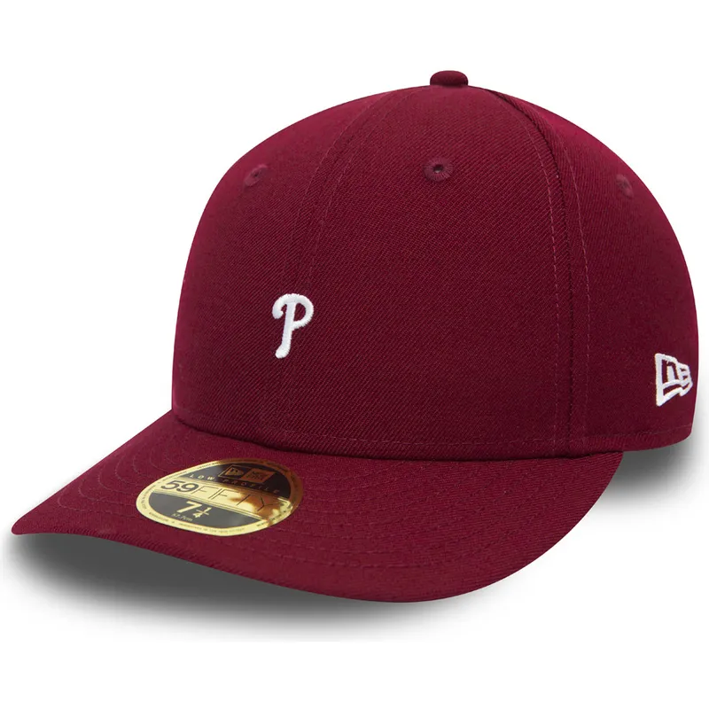 kasketter-buet-violet-tilpasset-59fifty-low-profile-mini-fra-philadelphia-phillies-mlb-af-new-era