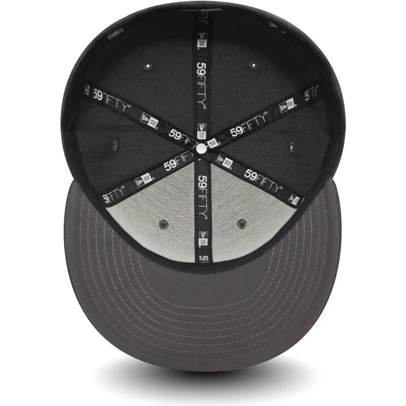kasketter-flad-sort-tilpasset-59fifty-heather-fra-chicago-bulls-nba-af-new-era kasketter-flad-sort-tilpasset-59fifty-heather-fra-chicago-bulls-nba-af-new-era