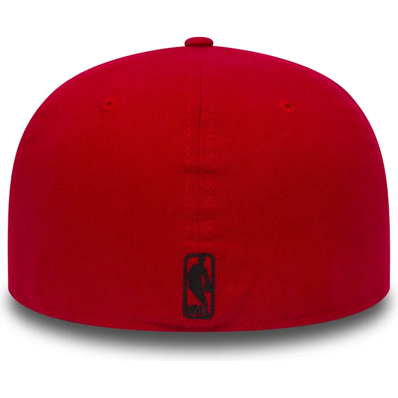 kasketter-flad-rod-tilpasset-59fifty-chain-stitch-fra-chicago-bulls-nba-af-new-era