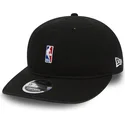 sort-justerbar-buet-kasket-til-dreng-9fifty-low-profile-logo-nba-fra-new-era