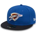 kasketter-flad-bla-tilpasset-59fifty-fra-oklahoma-city-thunder-nba-af-new-era