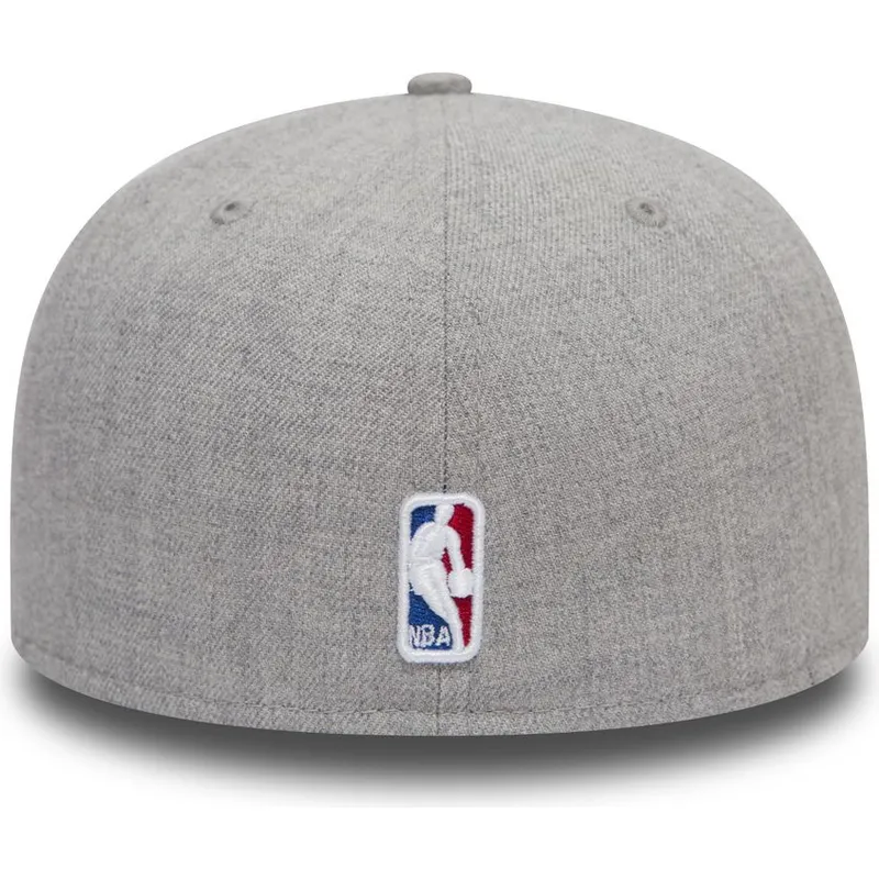 kasketter-flad-gra-tilpasset-59fifty-heather-fra-toronto-raptors-nba-af-new-era