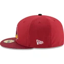 kasketter-flad-rod-tilpasset-59fifty-sideline-fra-arizona-cardinals-nfl-af-new-era