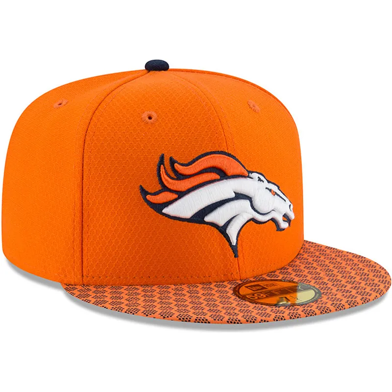 kasketter-flad-orange-tilpasset-59fifty-sideline-fra-denver-broncos-nfl-af-new-era
