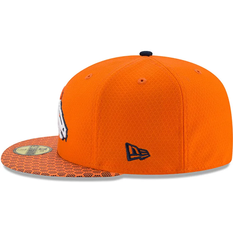 kasketter-flad-orange-tilpasset-59fifty-sideline-fra-denver-broncos-nfl-af-new-era