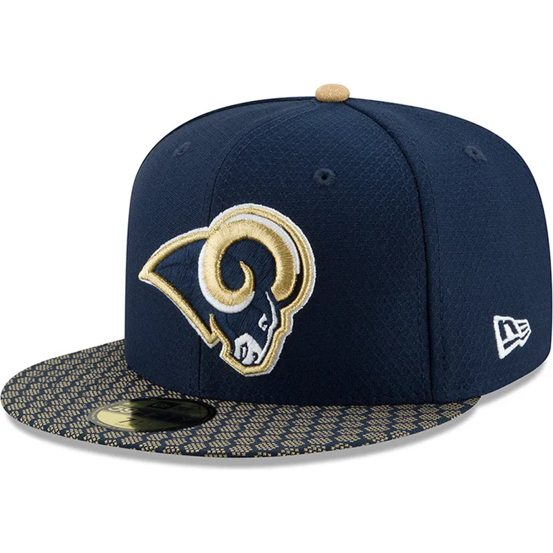 kasketter-flad-bla-tilpasset-59fifty-sideline-fra-los-angeles-rams-nfl-af-new-era kasketter-flad-bla-tilpasset-59fifty-sideline-fra-los-angeles-rams-nfl-af-new-era