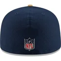kasketter-flad-bla-tilpasset-59fifty-sideline-fra-los-angeles-rams-nfl-af-new-era