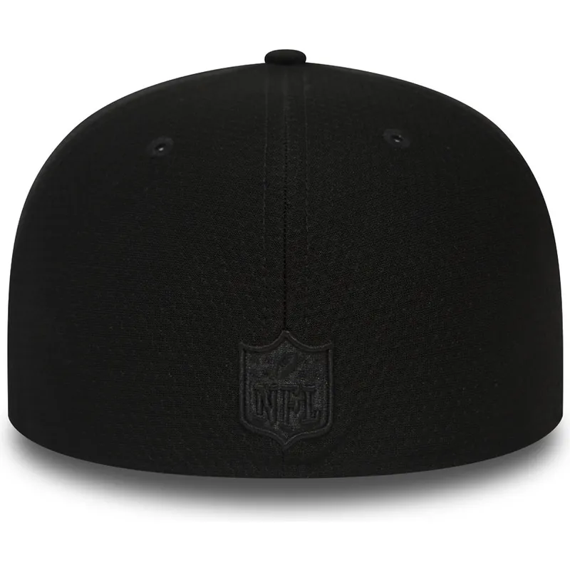kasketter-flad-sort-tilpasset-59fifty-black-coll-fra-new-england-patriots-nfl-af-new-era