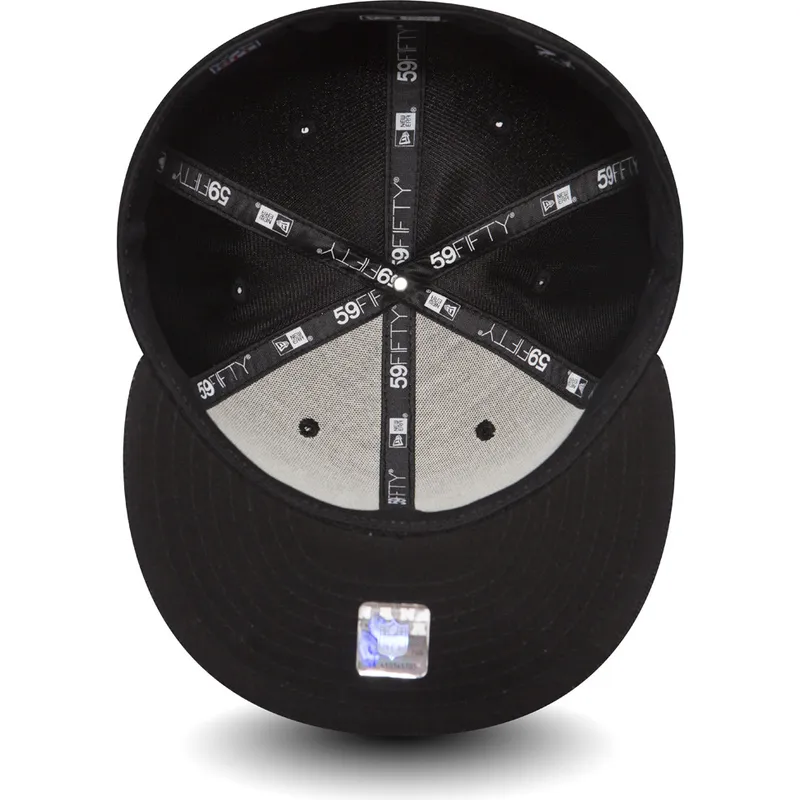 kasketter-flad-sort-tilpasset-59fifty-black-coll-fra-new-england-patriots-nfl-af-new-era