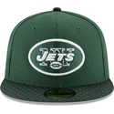 kasketter-flad-gron-tilpasset-59fifty-sideline-fra-new-york-jets-nfl-af-new-era