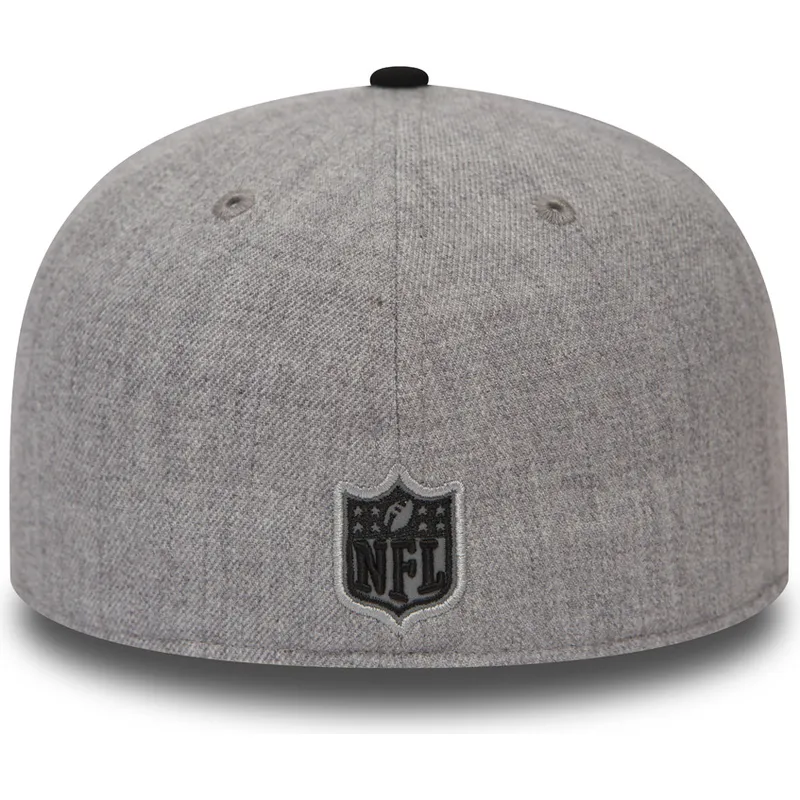 kasketter-flad-gra-tilpasset-59fifty-reflective-heather-fra-las-vegas-raiders-nfl-af-new-era