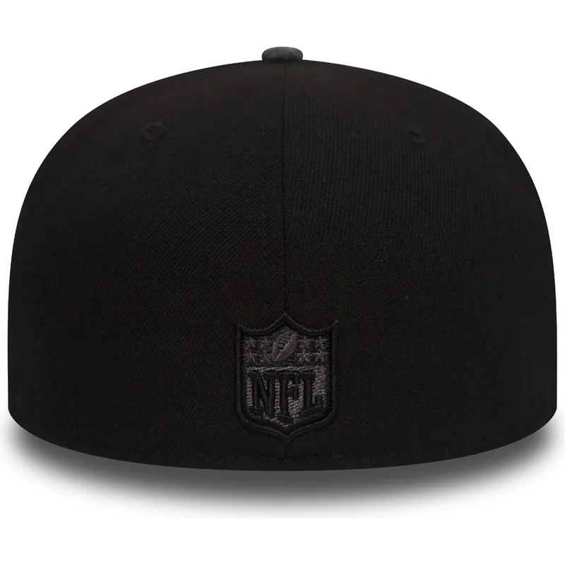 kasketter-flad-sort-tilpasset-59fifty-grey-collection-fra-seattle-seahawks-nfl-af-new-era