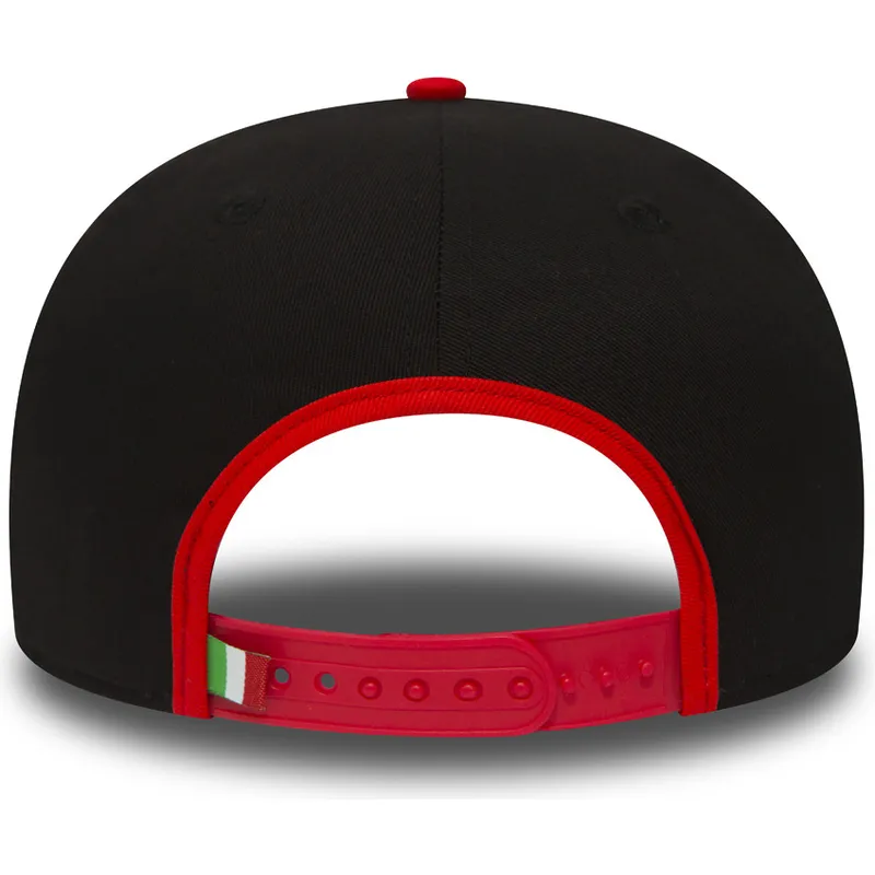 kasketter-flad-sort-snapback-9fifty-snaparch-fra-ducati-motor-motogp-af-new-era
