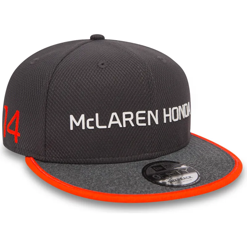 kasketter-flad-gra-snapback-9fifty-fernando-alonso-fra-mclaren-racing-formula-1-af-new-era