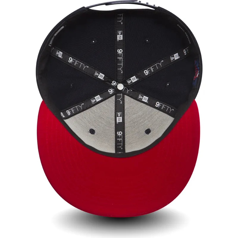 kasketter-flad-sort-snapback-9fifty-fra-atlanta-braves-mlb-af-new-era