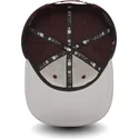kasketter-flad-rod-snapback-9fifty-seasonal-heather-fra-atlanta-braves-mlb-af-new-era