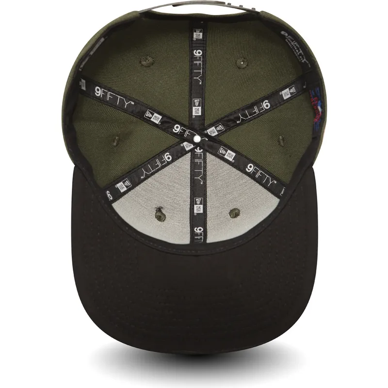 kasketter-flad-gron-snapback-9fifty-seasonal-heather-fra-boston-red-sox-mlb-af-new-era
