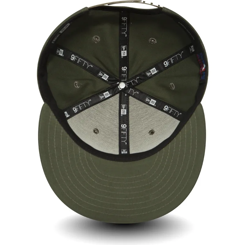 kasketter-flad-gron-snapback-9fifty-league-essential-fra-detroit-tigers-mlb-af-new-era