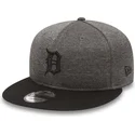 kasketter-flad-sten-snapback-9fifty-heather-jersey-fra-detroit-tigers-mlb-af-new-era