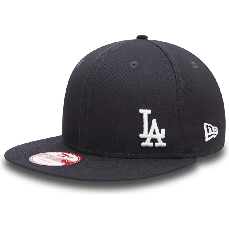kasketter-flad-marinebla-snapback-9fifty-flawless-fra-los-angeles-dodgers-mlb-af-new-era