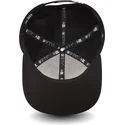 sort-flat-snapback-kasket-med-rodt-logo-9fifty-jersey-tech-fra-los-angeles-dodgers-mlb-fra-new-era