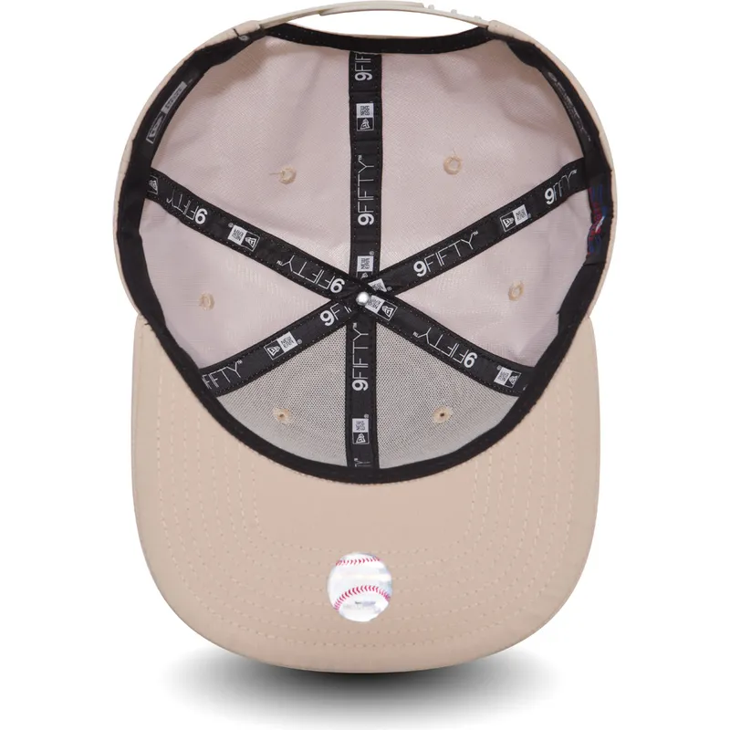 kasketter-flad-rosa-snapback-rosa-9fifty-nano-ripstop-fra-new-york-yankees-mlb-af-new-era