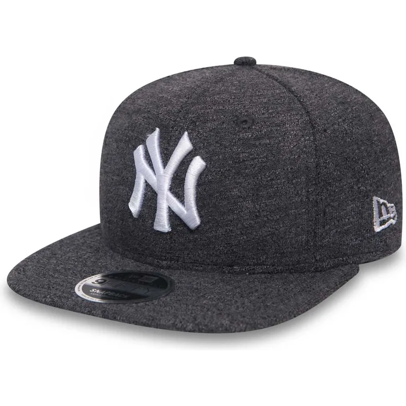 kasketter-flad-gra-snapback-9fifty-slub-fra-new-york-yankees-mlb-af-new-era