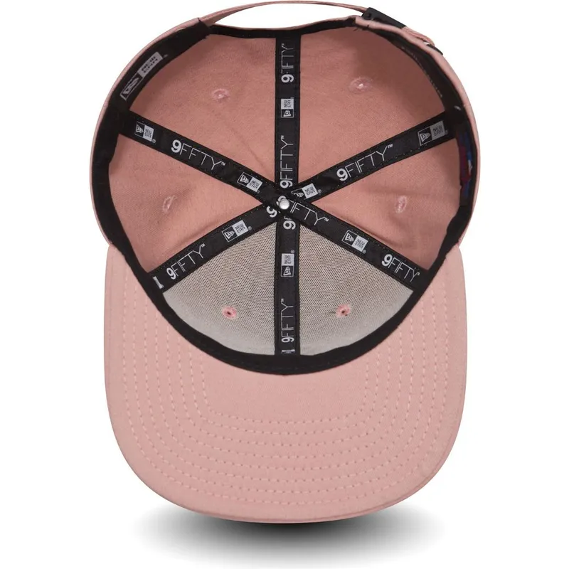 kasketter-flad-rosa-justerbar-rem-negro-9fifty-true-originators-fra-new-york-yankees-mlb-af-new-era