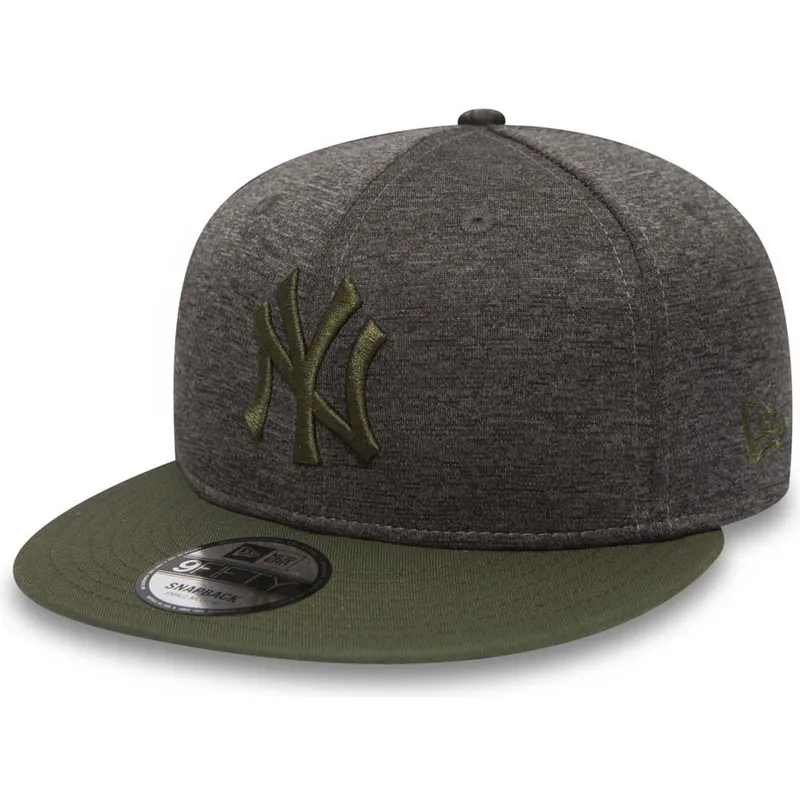 kasketter-flad-gra-snapback-9fifty-heather-jersey-fra-new-york-yankees-mlb-af-new-era
