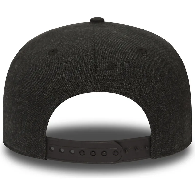 kasketter-flad-sort-snapback-9fifty-seasonal-heather-fra-new-york-yankees-mlb-af-new-era