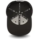 sort-snapback-kasket-med-flad-skygge-og-sort-logo-9fifty-seasonal-heather-fra-new-york-yankees-mlb-af-new-era
