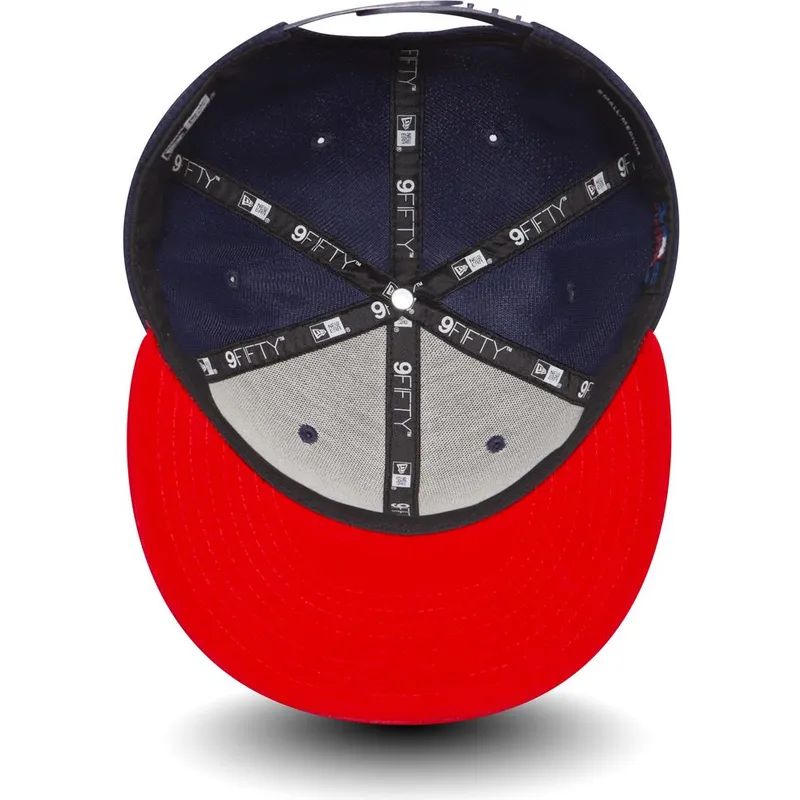 kasketter-flad-marinebla-snapback-9fifty-diamond-era-essential-fra-oakland-athletics-mlb-af-new-era