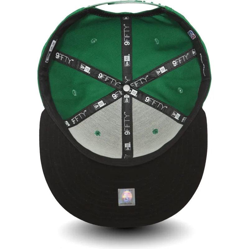 kasketter-flad-gron-snapback-9fifty-fra-boston-celtics-nba-af-new-era