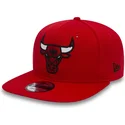 kasketter-flad-rod-snapback-9fifty-mesh-fra-chicago-bulls-nba-af-new-era