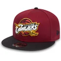 kasketter-flad-rod-snapback-9fifty-fra-cleveland-cavaliers-nba-af-new-era