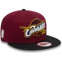 kasketter-flad-rod-snapback-9fifty-fra-cleveland-cavaliers-nba-af-new-era