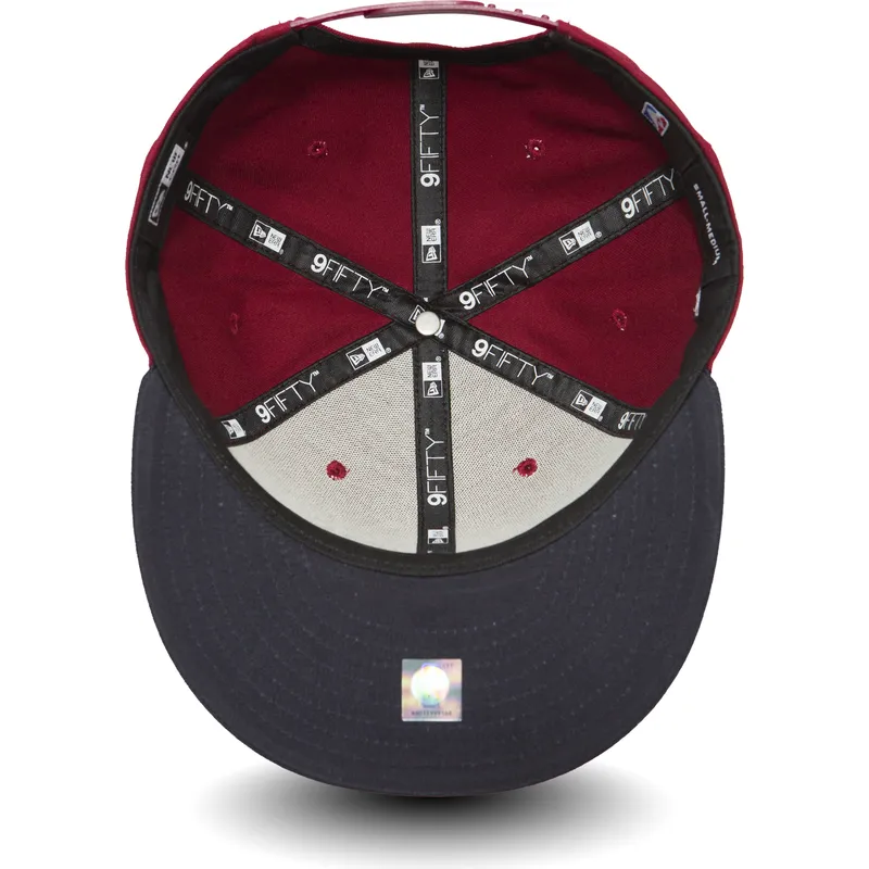 kasketter-flad-rod-snapback-9fifty-fra-cleveland-cavaliers-nba-af-new-era