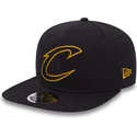 kasketter-flad-marinebla-snapback-9fifty-chain-stitch-fra-cleveland-cavaliers-nba-af-new-era