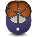 phoenix-suns-nba-new-era-9fifty-orange-og-lilla-snapback-fladskygget-kasket