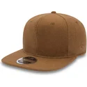 brun-justerbar-flad-kasket-9fifty-premium-classic-fra-new-era
