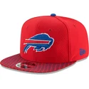 kasketter-flad-rod-snapback-9fifty-sideline-fra-buffalo-bills-nfl-af-new-era