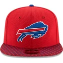 kasketter-flad-rod-snapback-9fifty-sideline-fra-buffalo-bills-nfl-af-new-era