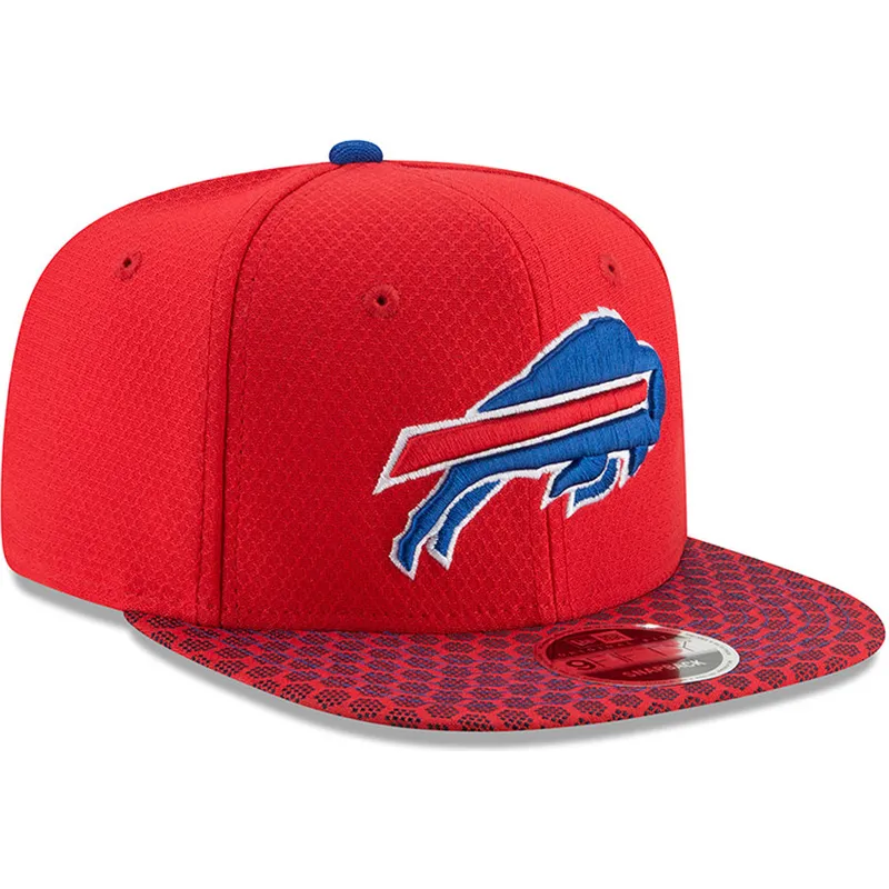 kasketter-flad-rod-snapback-9fifty-sideline-fra-buffalo-bills-nfl-af-new-era kasketter-flad-rod-snapback-9fifty-sideline-fra-buffalo-bills-nfl-af-new-era