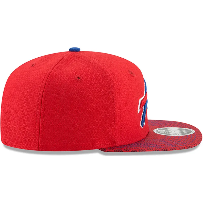 kasketter-flad-rod-snapback-9fifty-sideline-fra-buffalo-bills-nfl-af-new-era kasketter-flad-rod-snapback-9fifty-sideline-fra-buffalo-bills-nfl-af-new-era