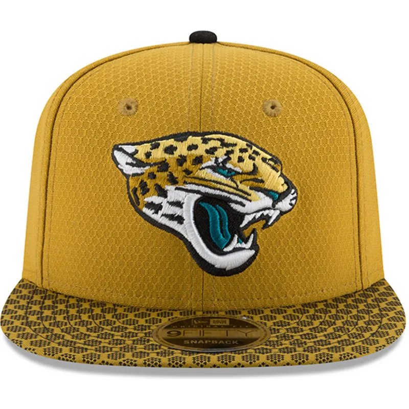kasketter-flad-gul-snapback-9fifty-sideline-fra-jacksonville-jaguars-nfl-af-new-era kasketter-flad-gul-snapback-9fifty-sideline-fra-jacksonville-jaguars-nfl-af-new-era