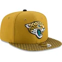 kasketter-flad-gul-snapback-9fifty-sideline-fra-jacksonville-jaguars-nfl-af-new-era