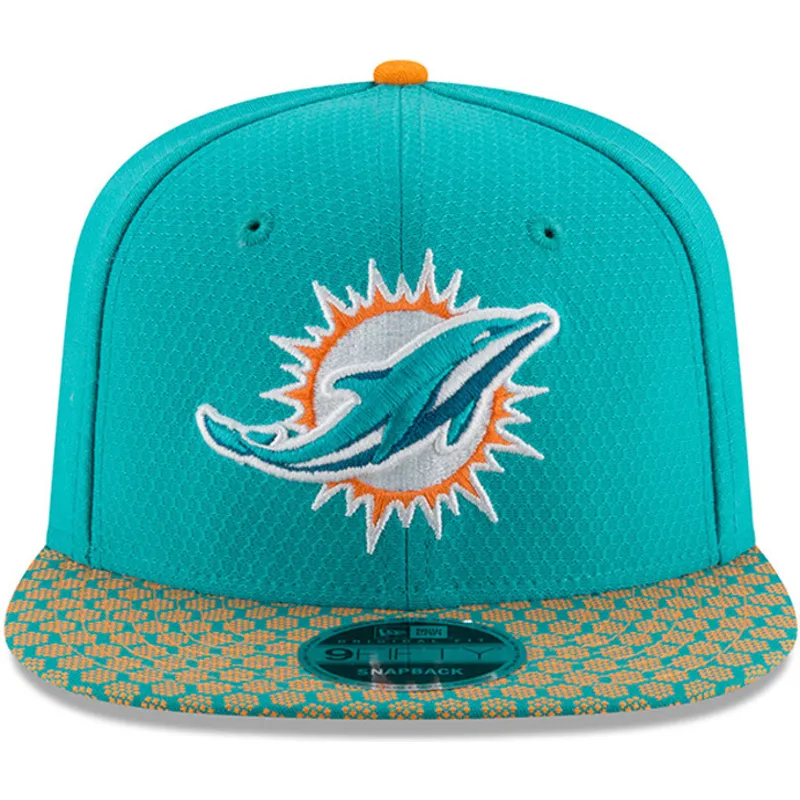 kasketter-flad-bla-snapback-9fifty-sideline-fra-miami-dolphins-nfl-af-new-era kasketter-flad-bla-snapback-9fifty-sideline-fra-miami-dolphins-nfl-af-new-era