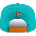 kasketter-flad-bla-snapback-9fifty-sideline-fra-miami-dolphins-nfl-af-new-era