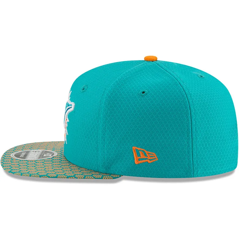 kasketter-flad-bla-snapback-9fifty-sideline-fra-miami-dolphins-nfl-af-new-era kasketter-flad-bla-snapback-9fifty-sideline-fra-miami-dolphins-nfl-af-new-era